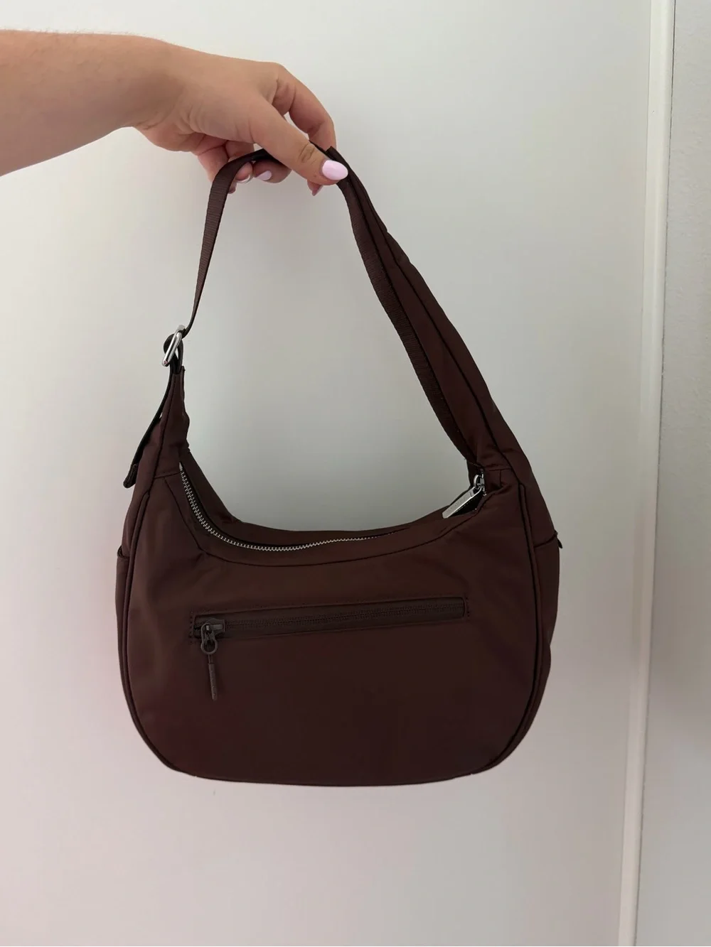Brown Lululemon City Essential Shoulder Bag